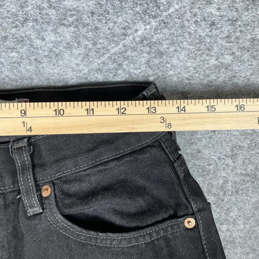 Vintage Levi's Jeans Mens 29x32 (Fits 26x31) Black 505 Regular Fit Straight Leg